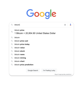 bitcoin google