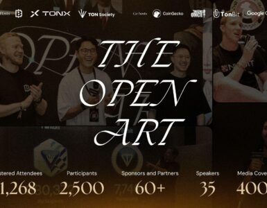 The Open Art by Blum, TONX, and TON Society Draws 11,280+ Registered Attendees, Becoming the Largest Event of Token2049 Week