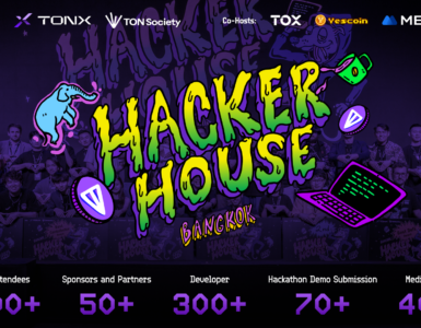 PTON Hacker House Bangkok Draws 300+ Global Developers and 70+ Demo Submissions, Highlight the TON Ecosystem at Devcon Thailand, Powered by TONXR