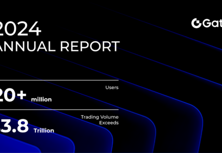 Gate 2024 Annual Report: Trading Volume Exceeds $3.8 Trillion, Solidifying Top 4 Market Position