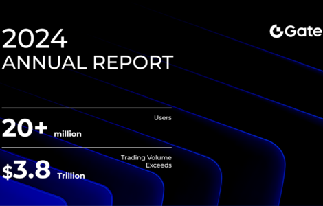 Gate 2024 Annual Report: Trading Volume Exceeds $3.8 Trillion, Solidifying Top 4 Market Position