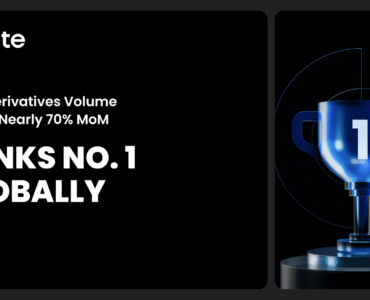 Gate's Nearly 70% MoM Growth in Derivatives Volume Tops Global Charts, Featured in CoinDesk’s Latest Report
